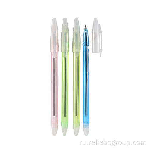 Индивидуальный логотип бренда пластиковая шариковая ручка с мягкой рукояткой